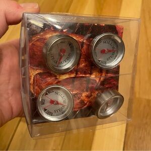 Charcoal Companion Steak Buttons – Set of 4 (New in Box)